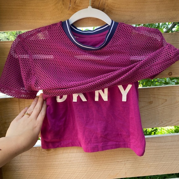 DKNY Mesh Active Top - Picture 2 of 6